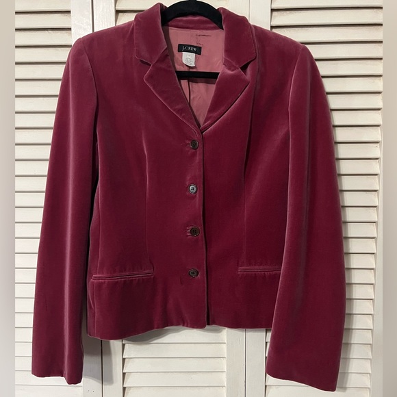 J. Crew Jackets & Blazers - Velvet J Crew Blazer